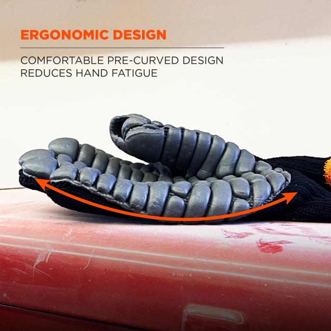 Ergonomic design: comfortable pre-curved design reduces hand fatigue