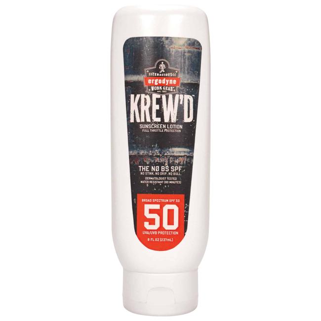 8oz bottle of sunscreen
