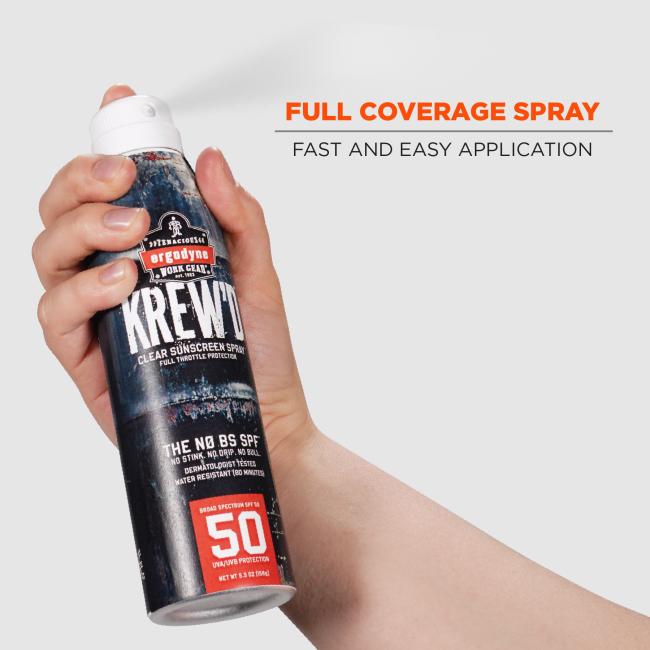 full coverage spray: fast and easy application