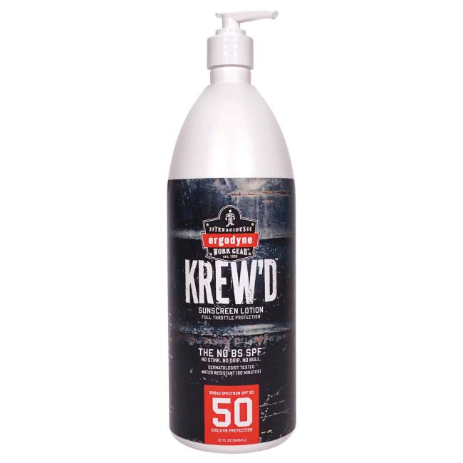32oz bottle of sunscreen