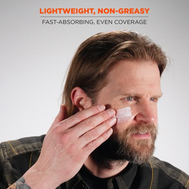 lightweight, non-greasy: fast-absorbing, even coverage 