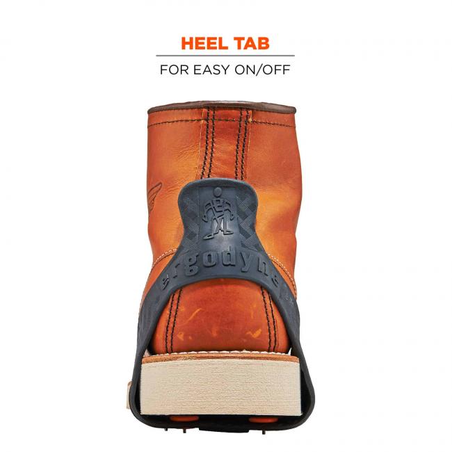 Heel tab: For easy on/off
