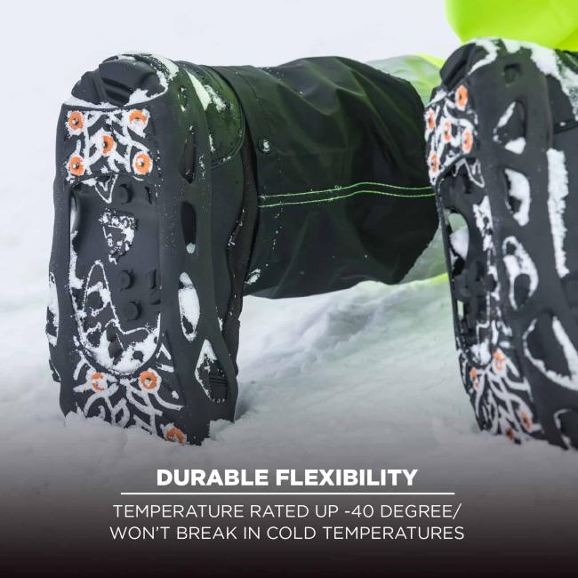 Durable flexibility: Temperature rated up -40 degree/won’t break in cold temperatures