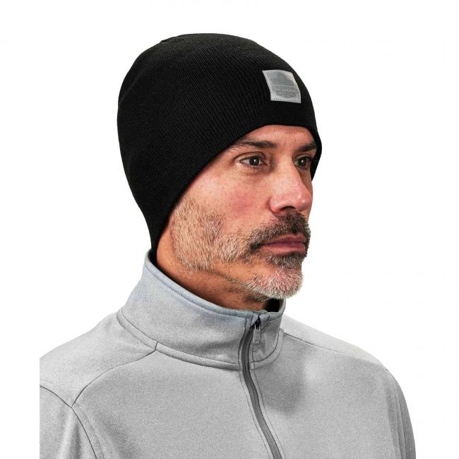 Ribbed Knit Beanie, Winter Hat | Ergodyne