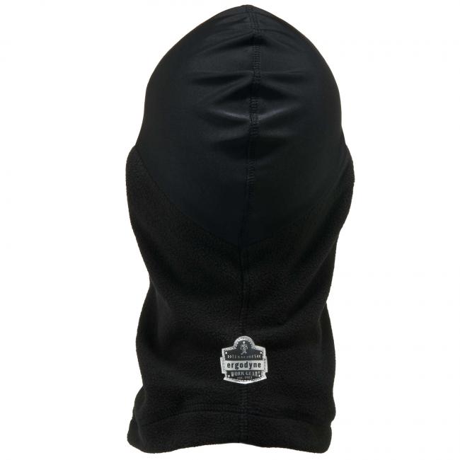 6822  Black Balaclava with Spandex Top Balaclava image 2