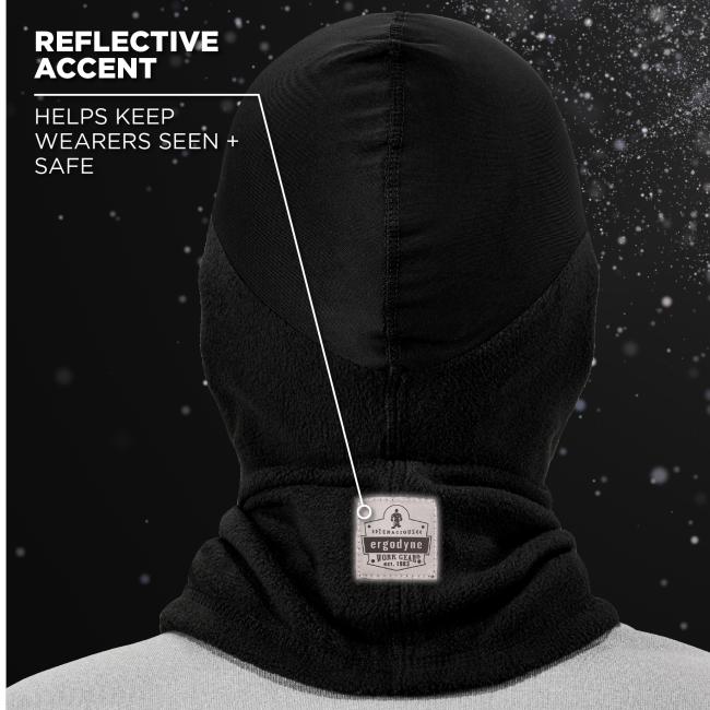 Reflective accent: helps keep wearers seen and safe