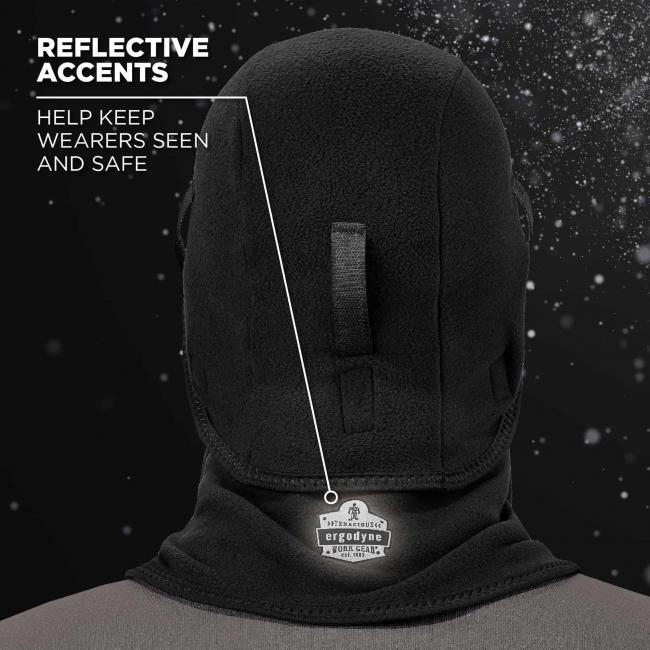 Reflective accents: help keep wearers seen and safe