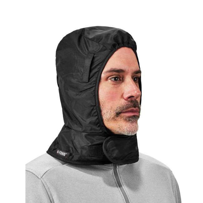 6842 Shoulder Black 2-Layer Econo Winter Liner Hard Hat Winter Liner image 1