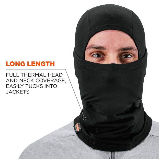 long length: full thermal head and neck coverage, easily tucks into jackets image 4