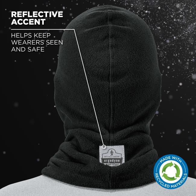 Reflective accent: helps keep wearers seen and safe