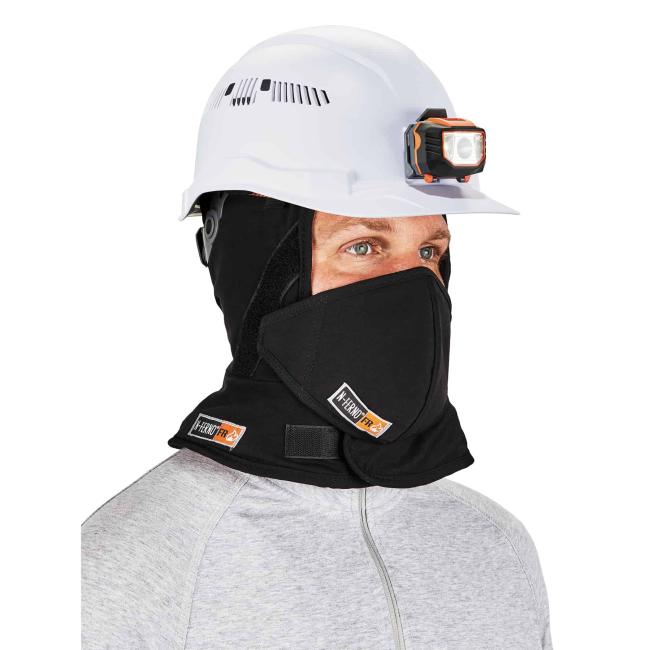 N-Ferno 6876 FR Winter Hard Hat Liner and FR Mouthpiece Kit - 2