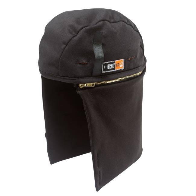 N-Ferno 6885 FR Winter Hard Hat Liner - 2-Layer, Zip-Off Cap