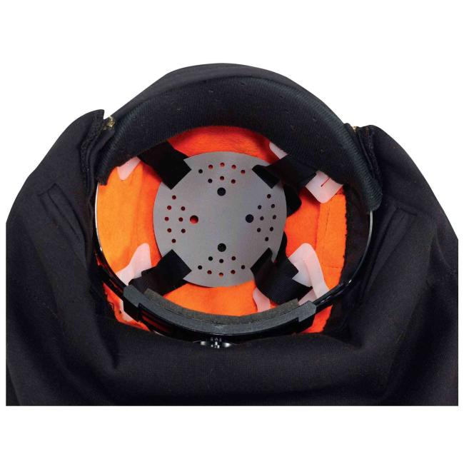 6885 Shoulder Black Two- Way FR Winter Liner Hard Hat Winter Liner image 7