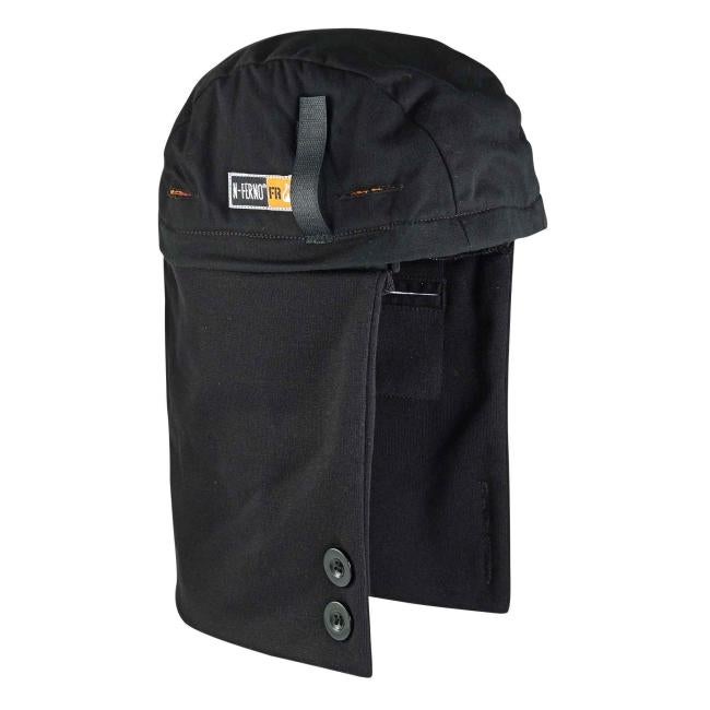 6885 Shoulder Black Two- Way FR Winter Liner Hard Hat Winter Liner image 1