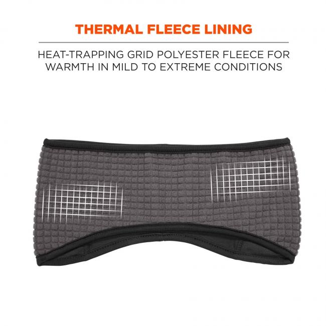 Thermal fleece lining: Heat-trapping grid polyester fleece for warmth in mild to extreme conditions