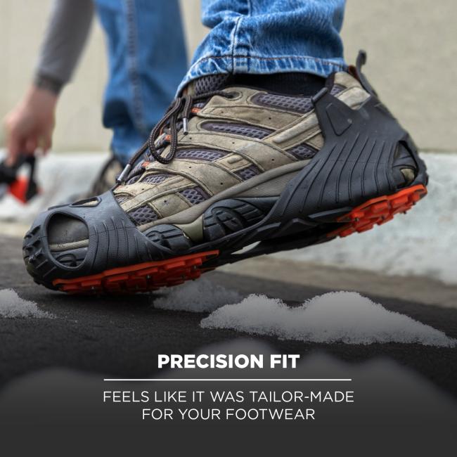 Precision fit. Feels like it was tailor-made for your footwear