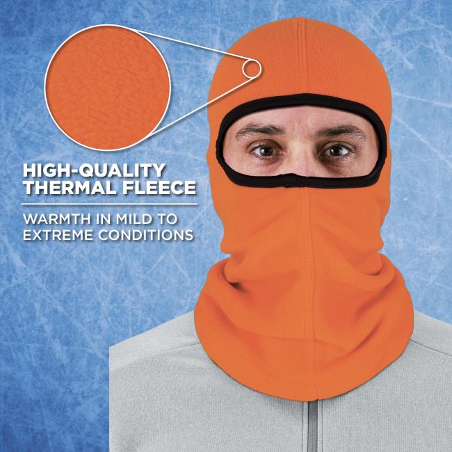 High-quality thermal fleece. Warmth in mild to extreme conditions.