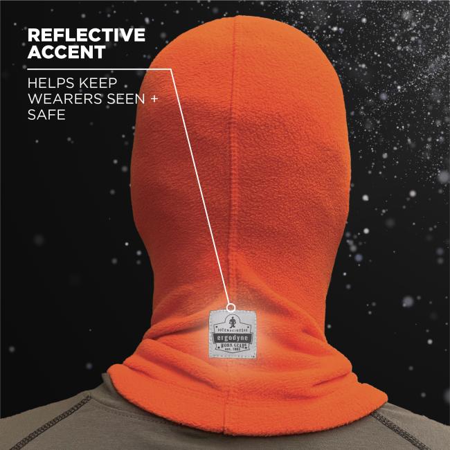 Reflective accent: helps keep wearers seen and safe