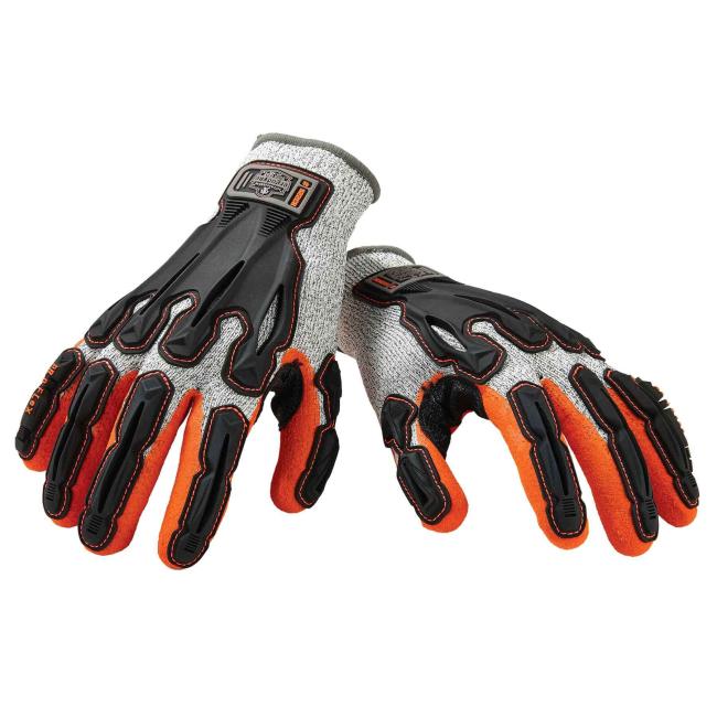 922CR Small Gray Level 5 Cut Resistant Nitrile-Dipped DIR Work Gloves image 3