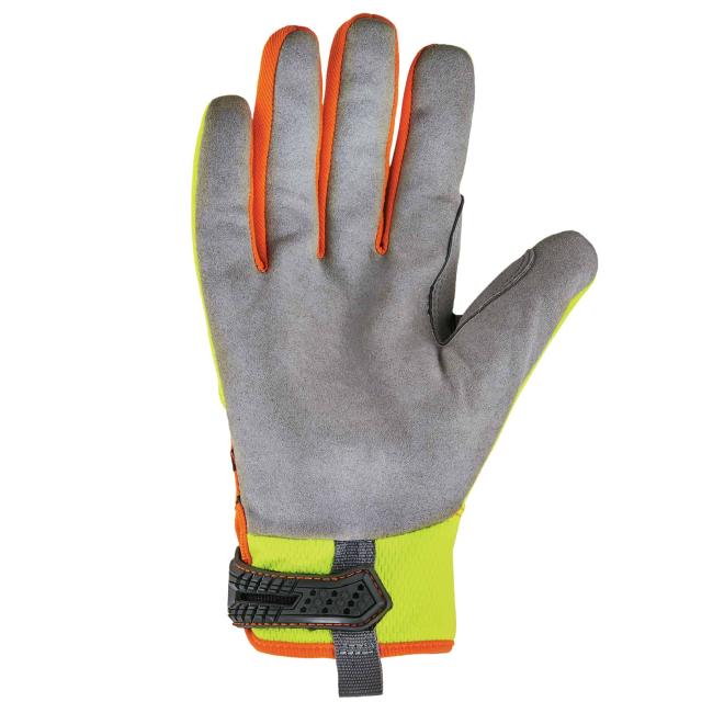 Palm of glove.