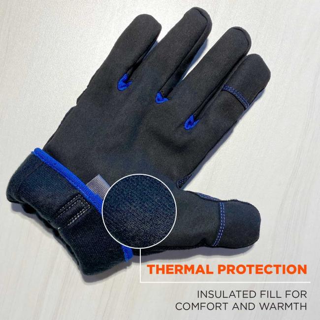 Thermal protection. Insulated fill for comfort and warmth