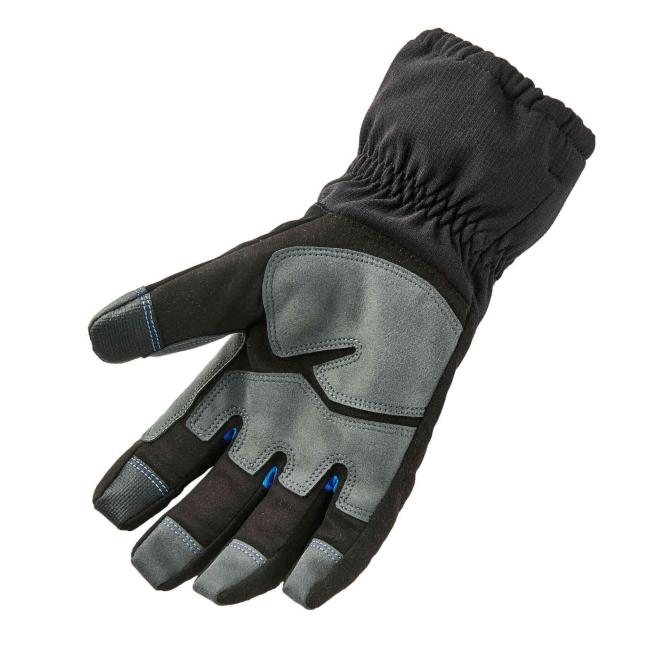 819OD S Black Thermal Waterproof Gauntlet Gloves w/ OutDry image 2