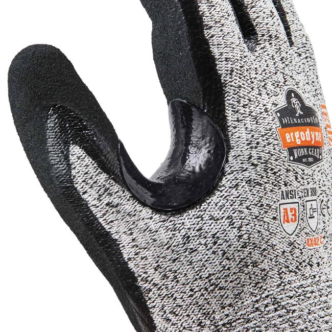 7031-Case S Gray Nitrile-Coated Cut-Resistant Gloves A3 Case image 4