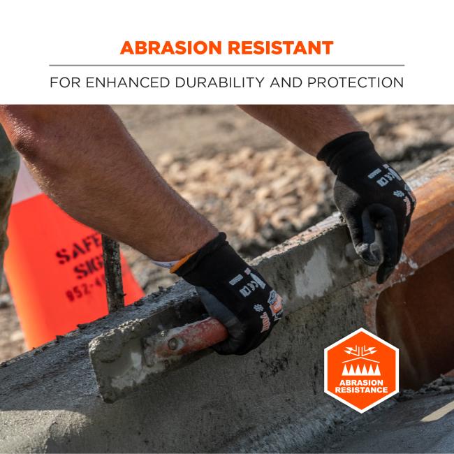 Abrasion resistant: for enhanced durability and protection.