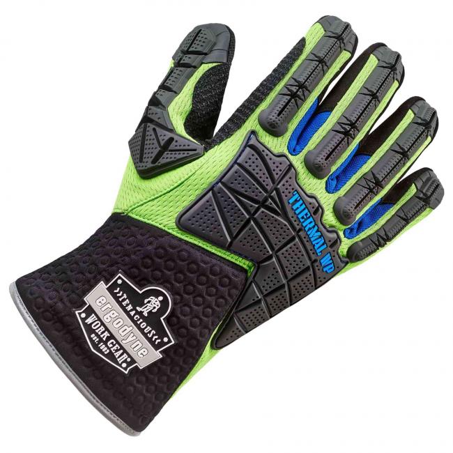 925WP S Lime Performance DIR + Thermal WP Gloves image 2