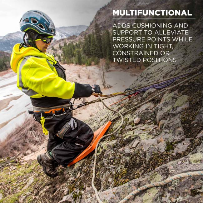 Multifunctional: Adds cushioning and support to alleviate pressure points while working in tight, constrained or twisted positions. 