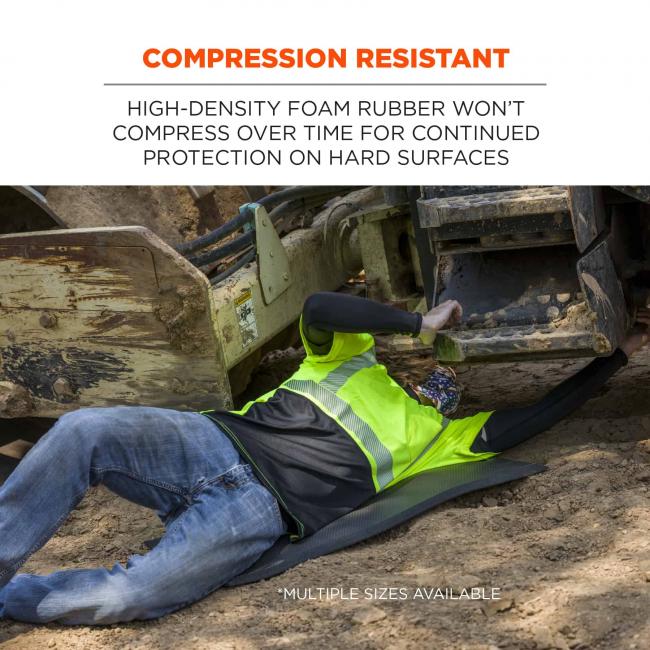 Compression Resistant: High-density foam rubber won’t compress over time for continued protection on hard surfaces. *Multiple sizes available