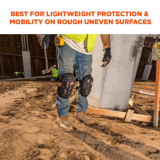 Best for lightweight protection and mobility on rough uneven surfaces