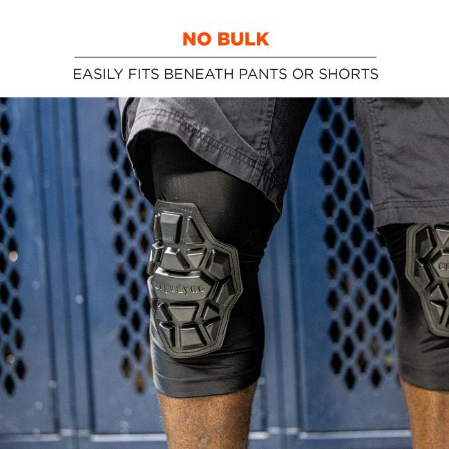 No bulk: easily fits beneath pants or shorts. 