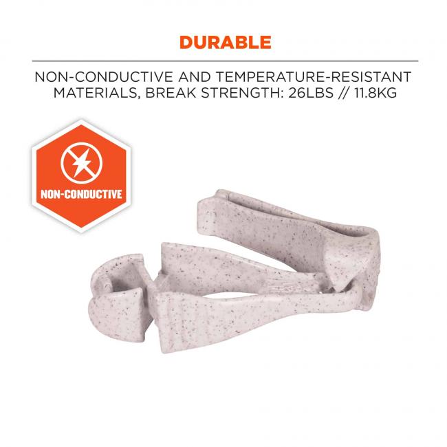 durable: non-conductive and temperature-resistant material, break strength: 26lbs/11.8kg image 4