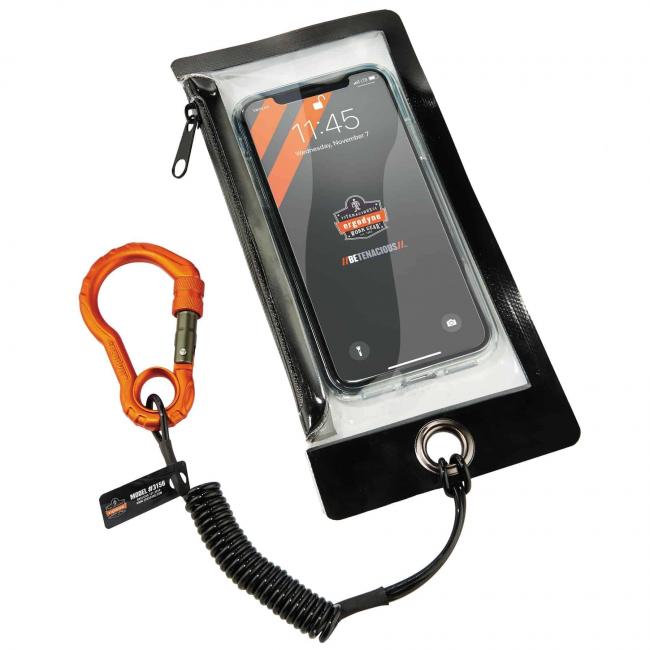Lanyard attached to 3760 Cellphone Holder and cellphone