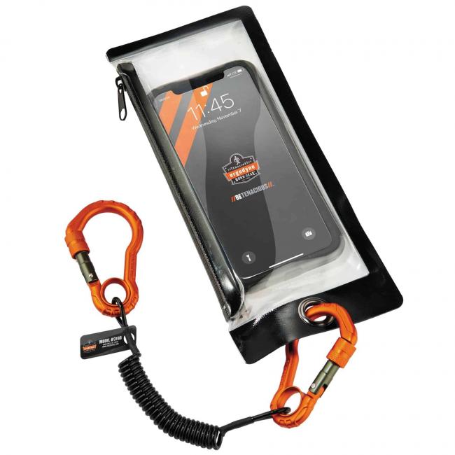 Lanyard attached to 3760 Cellphone Trap and cellphone