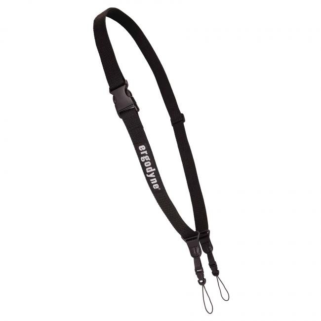 Front of scanner sling + lanyard