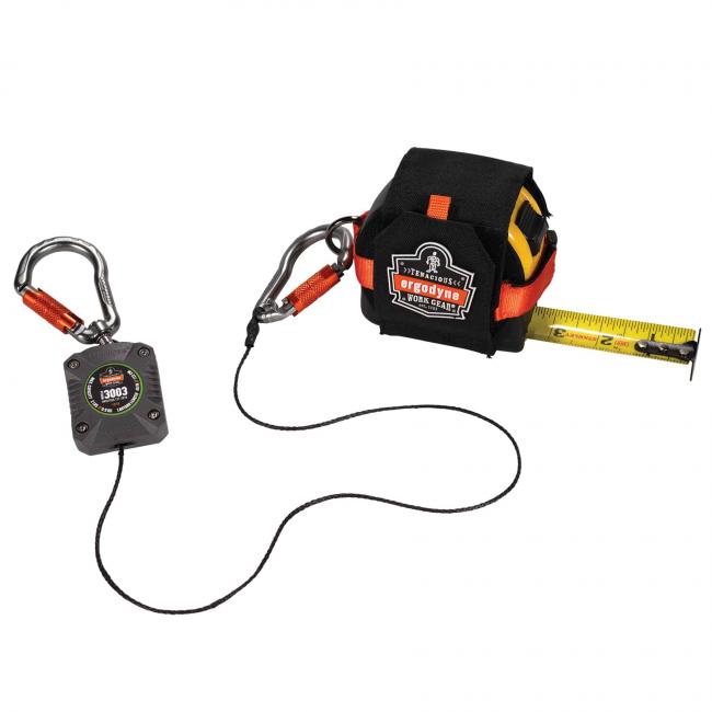 tool lanyard attached to 3770xl tape measure trap