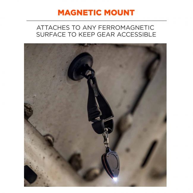 magnetic mount: attaches to any ferromagnetic surface to keep gear accessible image 4