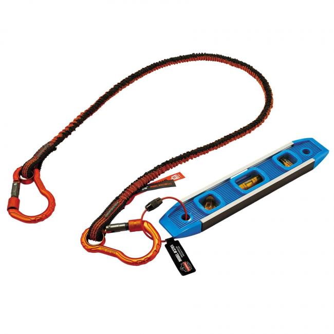3705 Orange Wire Screw Gate Tool Tails - 2lb 6-pack image 5
