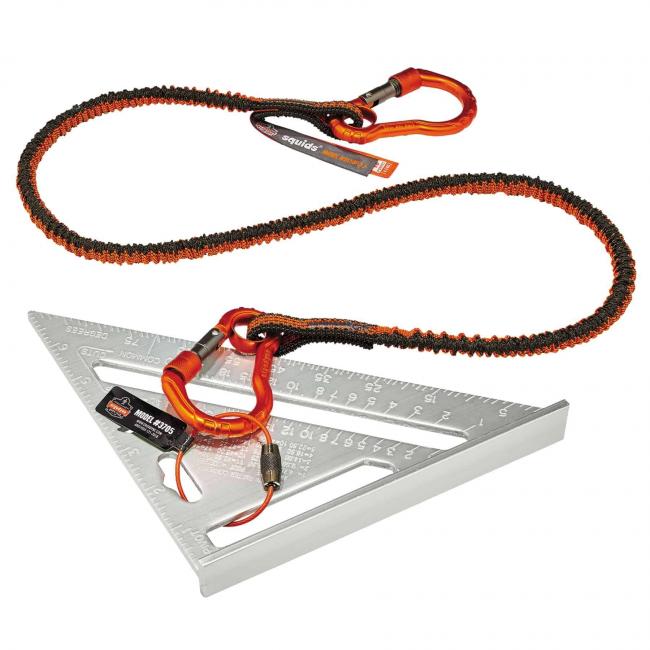 3705 Orange Wire Screw Gate Tool Tails - 2lb 6-pack image 3
