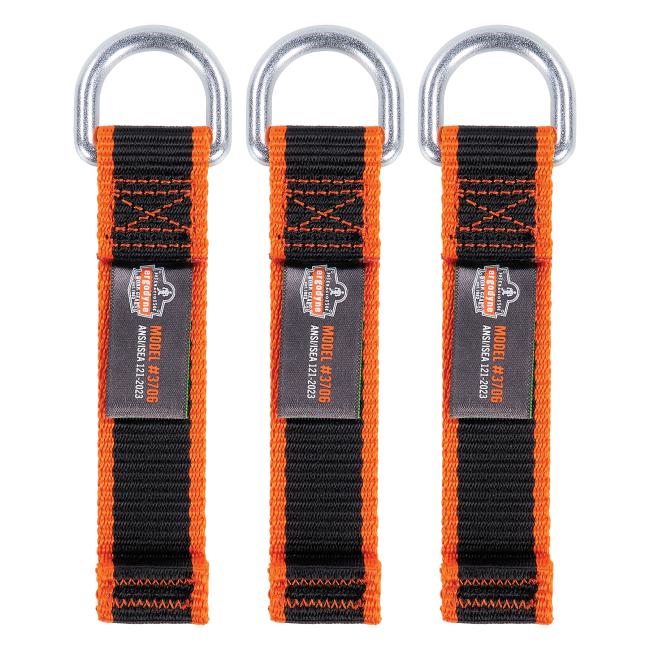 3 pack of web d-ring tool tails