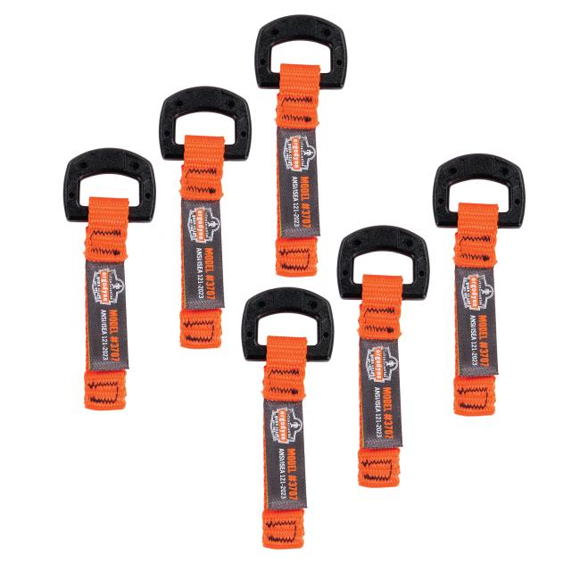 6 pack of non-conductive web tool tails .