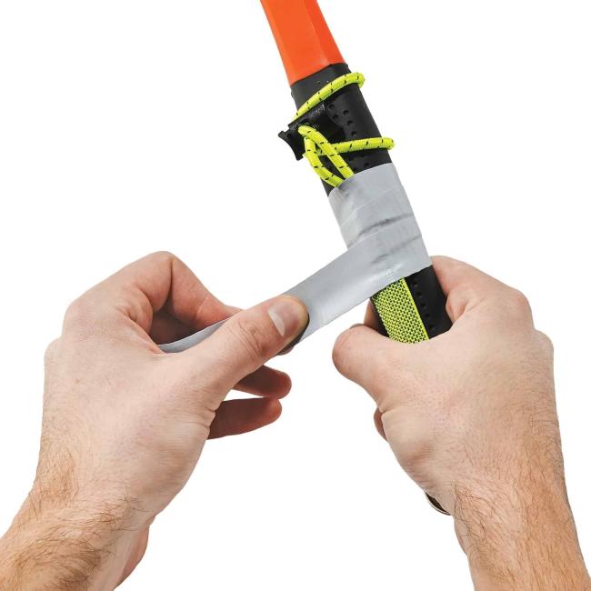 3703-BULK Standard Lime Elastic Loop Tool Tails - 15lbs image 11