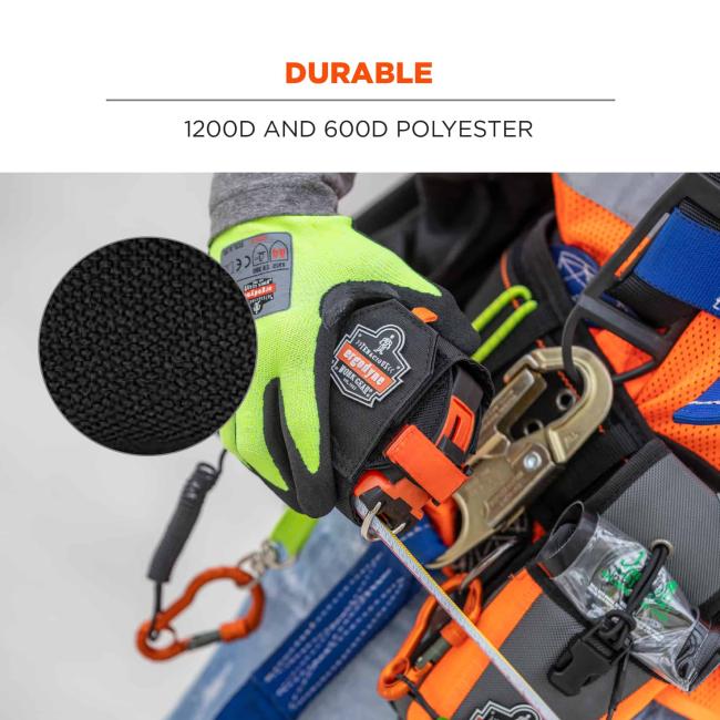 durable: 1200d and 600d polyester
