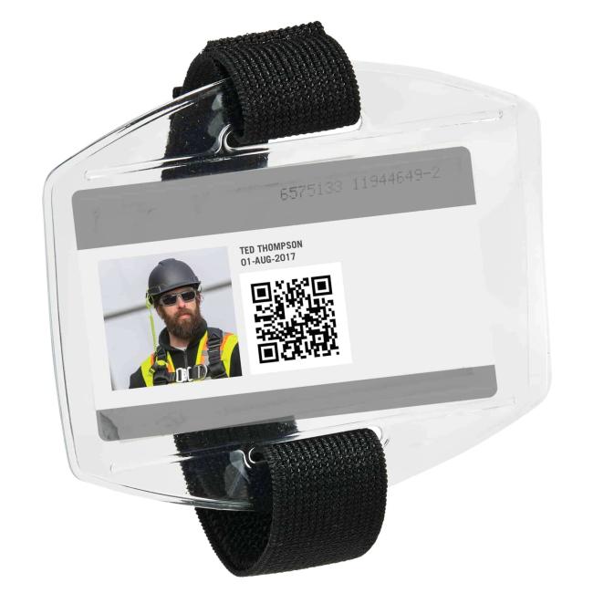 3386 Black Arm Band ID/Badge Holder id-badge-lanyards image 1