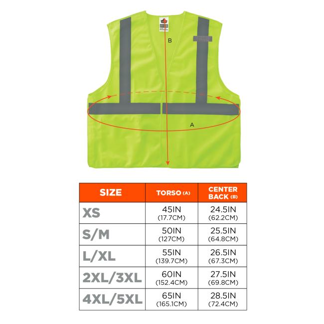 Size Chart for sizes XS - 4XL/5XL. View size chart before the size selector for best screen reader experience