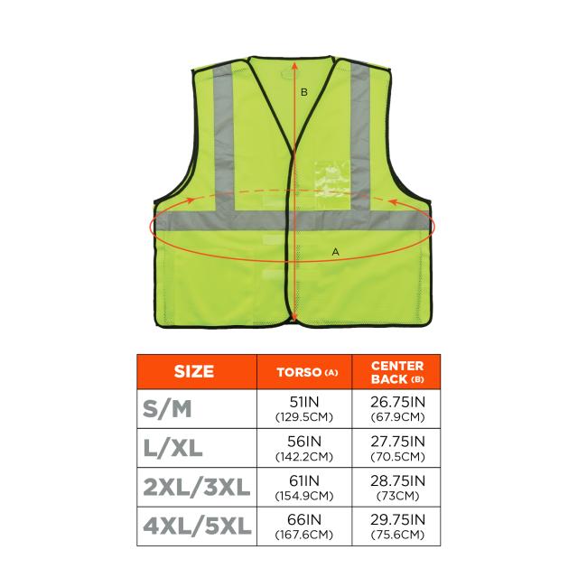 Size chart for sizes S/M - 4XL/5XL. Screen readers, please view size chart after color selector for optimal experience