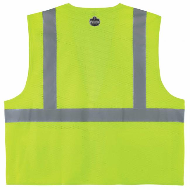 8220Z S/M Lime Type R Class 2 Standard Mesh Vest image 2