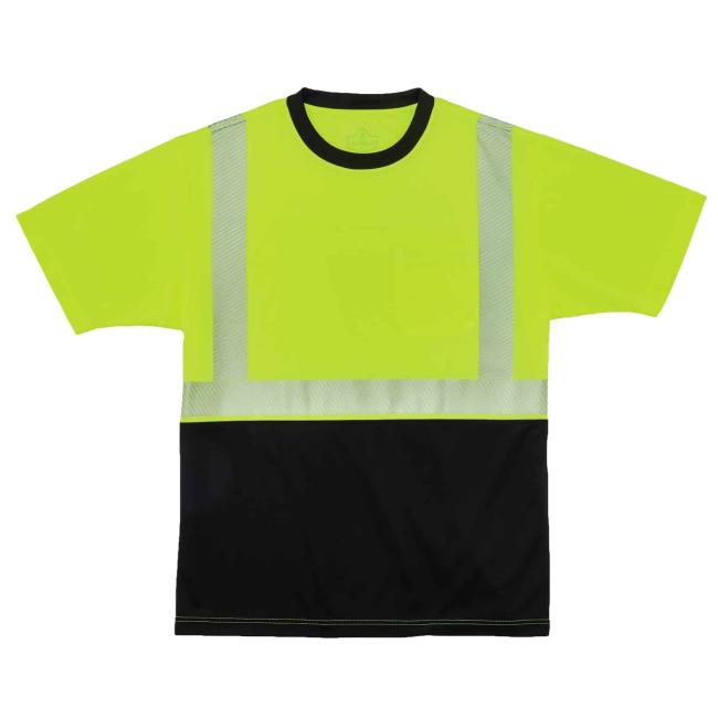 Front of hi-vis shirt